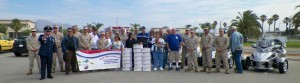 The Inland Empire Chapter donates care packages to the Marines at March ARB